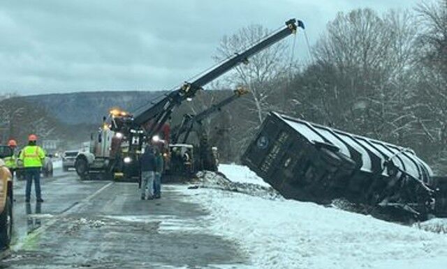 Crash on I-88